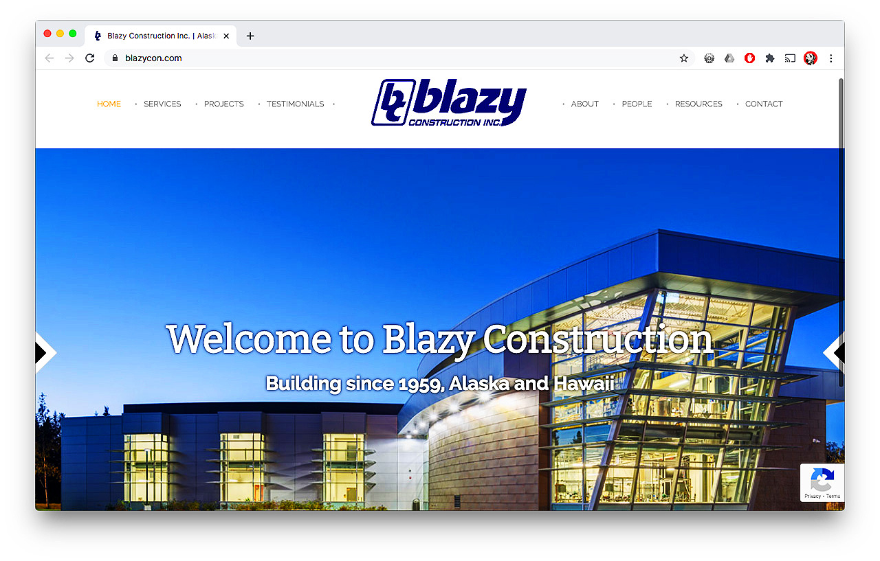 blazy-website-portfolio